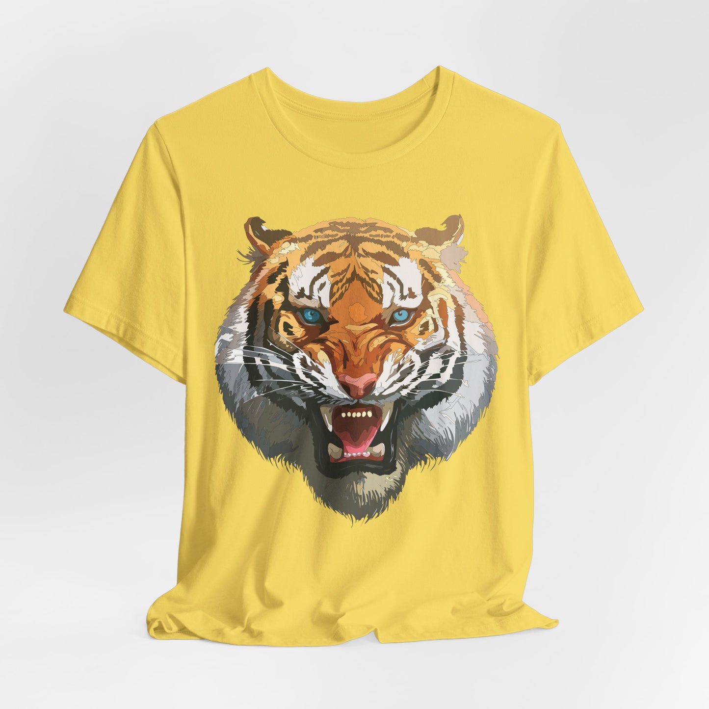 Tiger Shirt, Animal Shirt, T-Shirt with Tiger, Art Design Tee, Wild Animals Tees, Safari T-Shirt, Graphic Design Tee 15