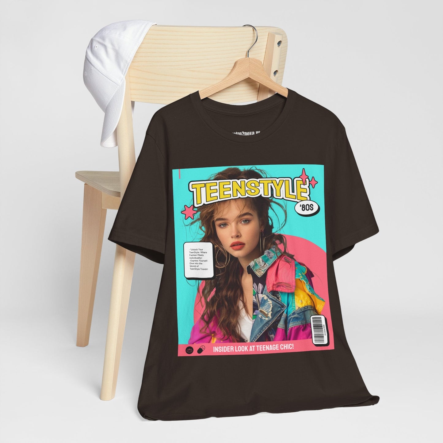 Magazine Cover Shirt Unisex Jersey Short Sleeve Tee Lightweight Breathable Fabric