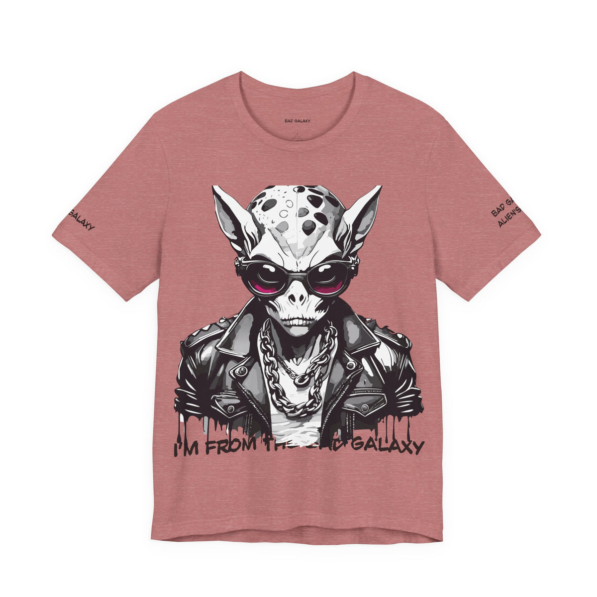 Alien Graphic Unisex Cotton Bella+Canvas Tee with Art Design b50