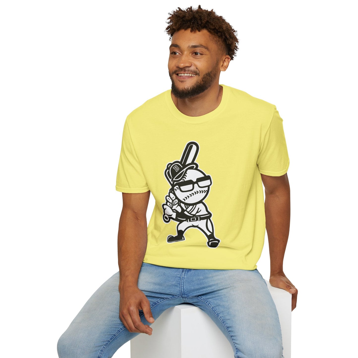 Cartoon T Shirt Animation T Shirt Funny Tee Shirt Gildan Softstyle 64000 Unisex Comfort