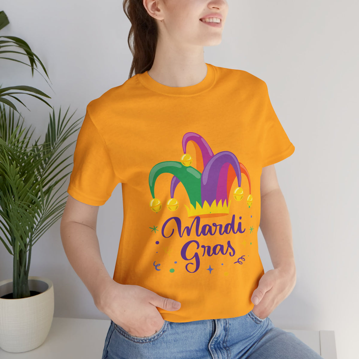 Camiseta unisex de algodón para carnaval