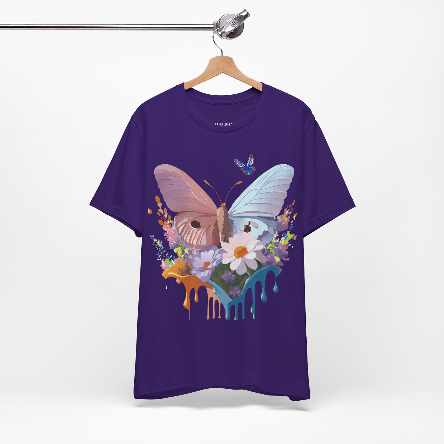 Butterfly Graphic Tee Unisex Jersey Short Sleeve Artwork By Adelpha