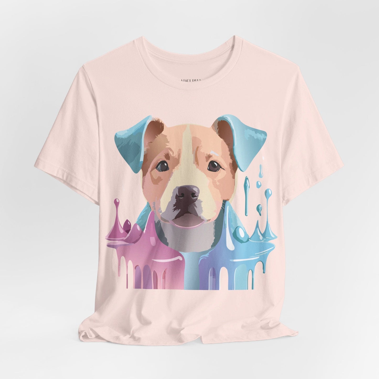 Dog Graphic T Shirt Unisex Jersey Short Sleeve Adelpha Vintage Art Tee Premium Comfort