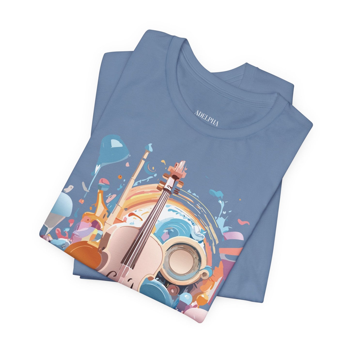 Music Graphic T Shirt Unisex Adelpha Artwork Vintage Inspired Art Design Tee Collection