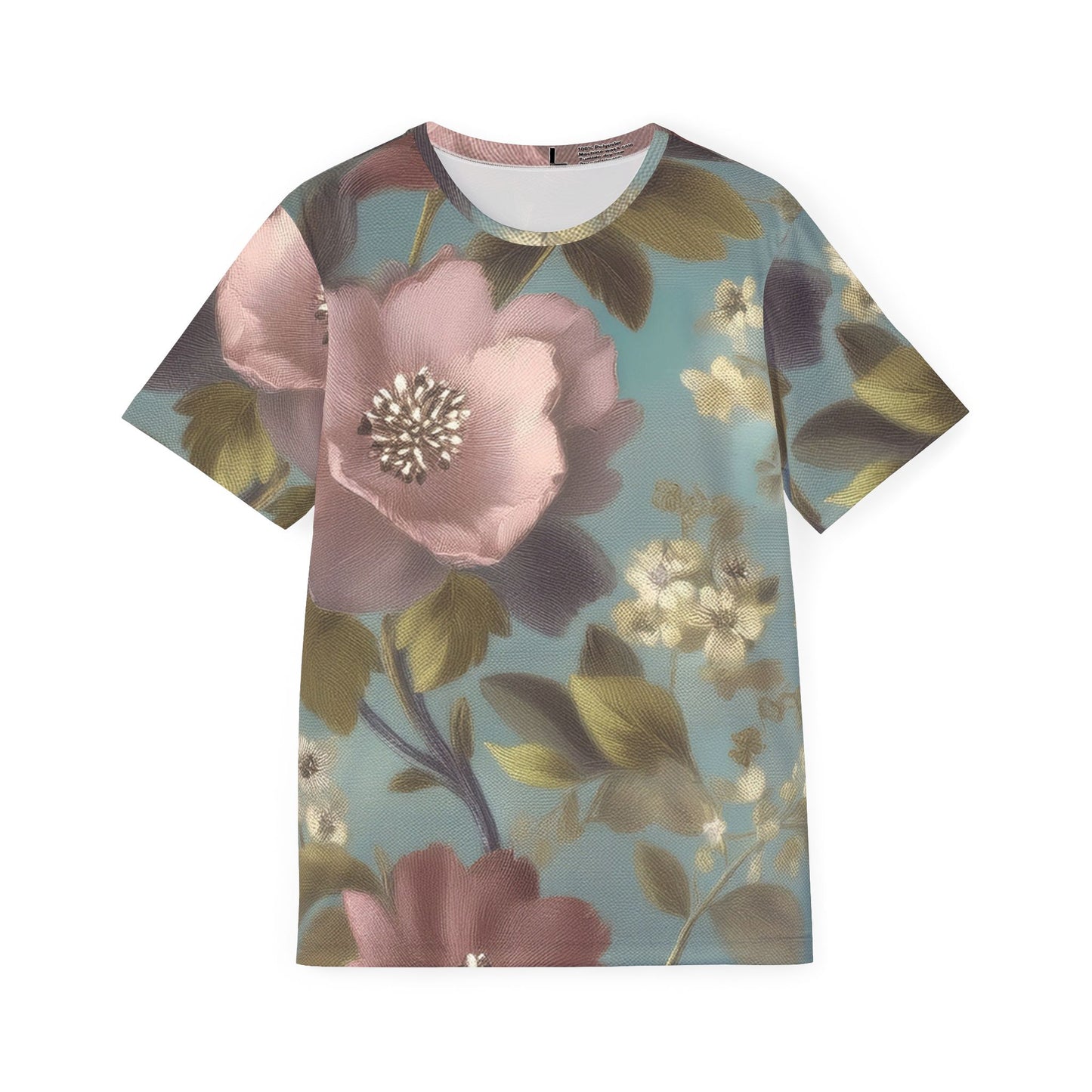 Unisex Floral Shirt, Floral Tee Shirt