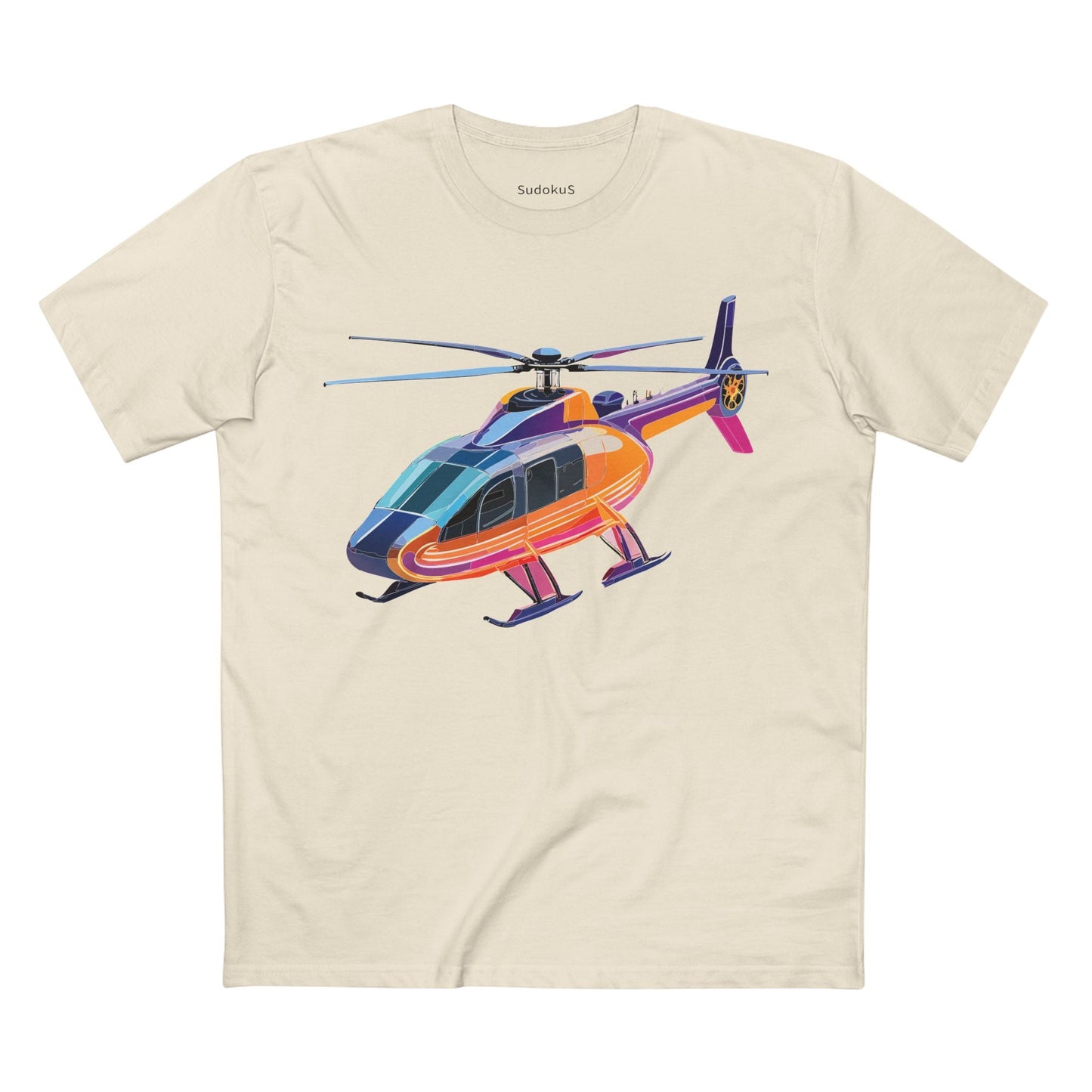 Chopper Graphic Unisex 100 Cotton Staple Tee 15