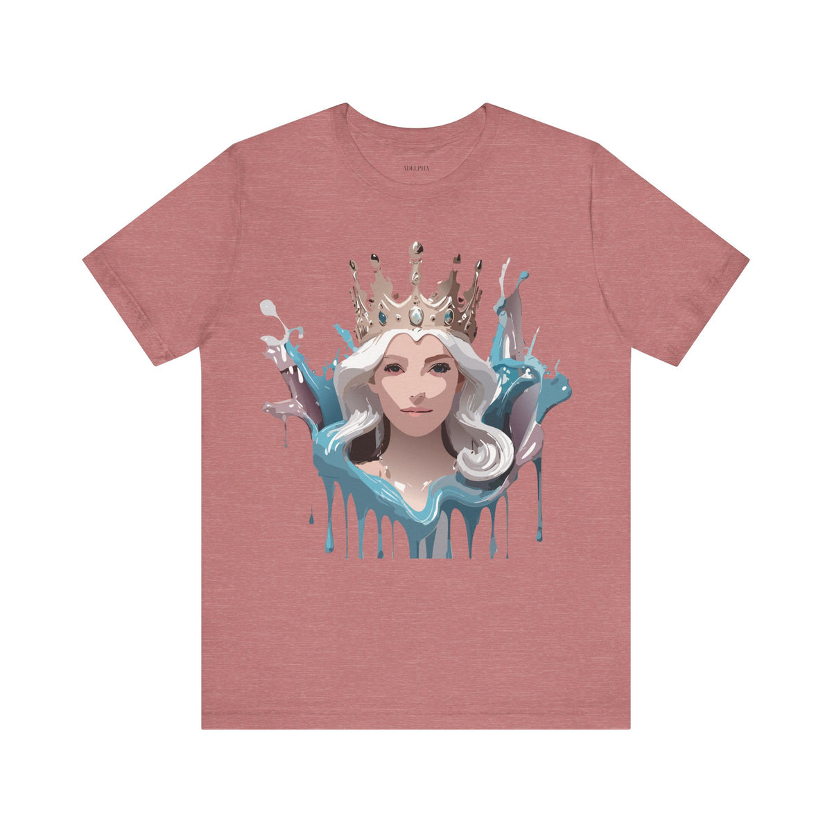 Queen Graphic Unisex Cotton Bella+Canvas Tee with Art Design m194