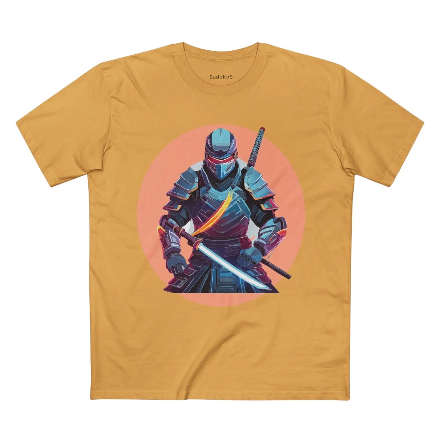 Samurai Graphic Unisex 100 Cotton Staple Tee 9