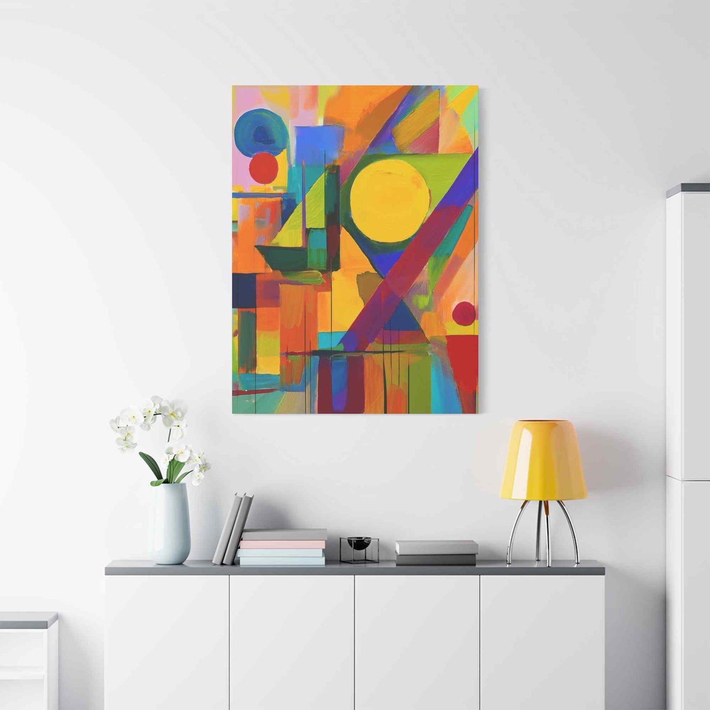 Abstract Painting Print Canvas 20x24,20x30,24x30, 24x32,24x36,30x40, 32x48,36x48,40x60 Pine-Wood Inner Frame ABS-10