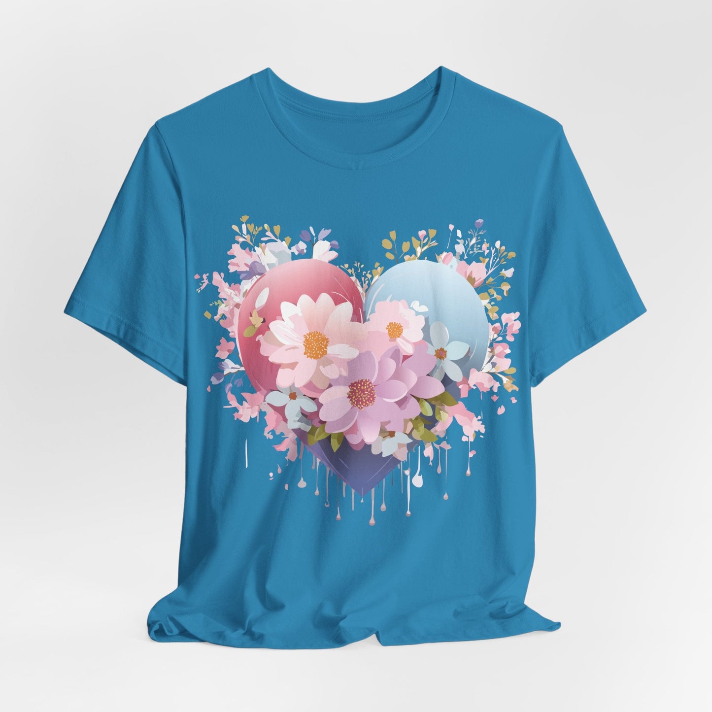 Valentine Graphic Tee Unisex Short Sleeve Vintage Inspired Artwork From Adelpha Premium Design