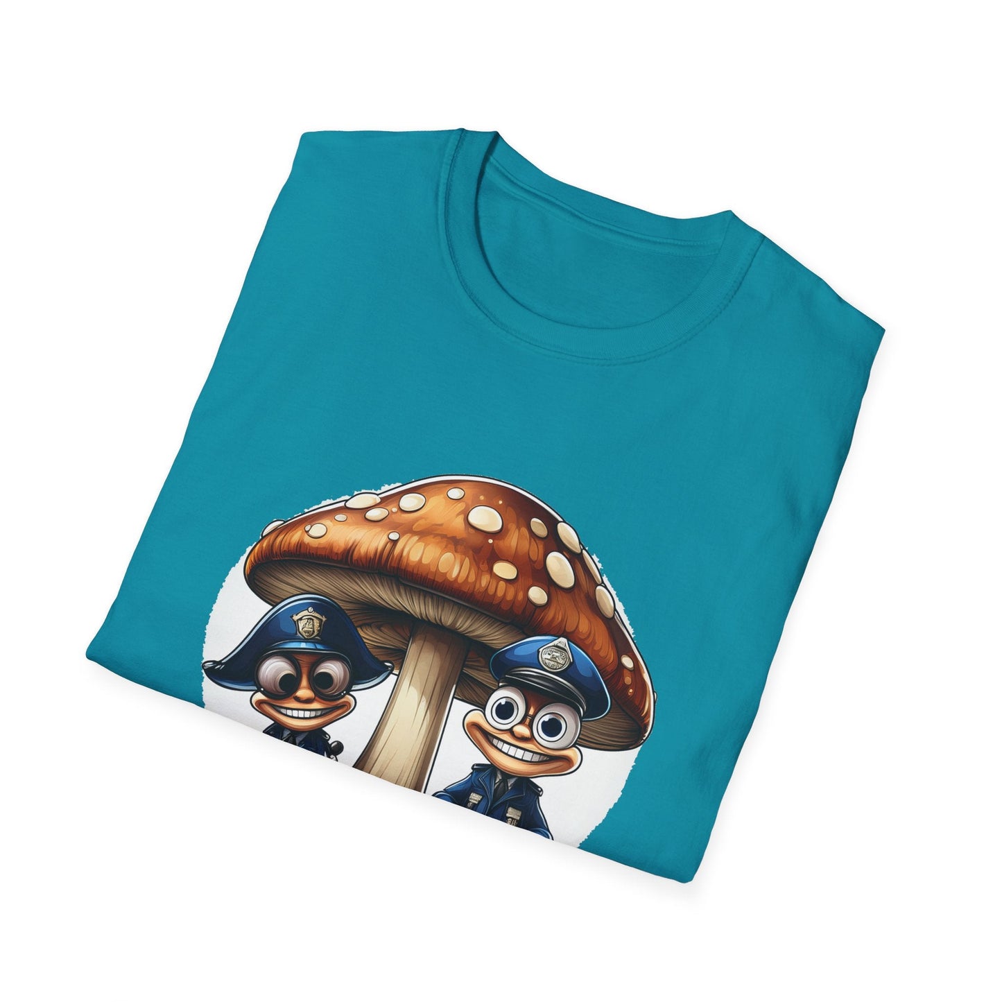 Mashroom Tee Shirt Unisex Funny Mashroom Design Shirt With Fungus Gildan Softstyle 64000