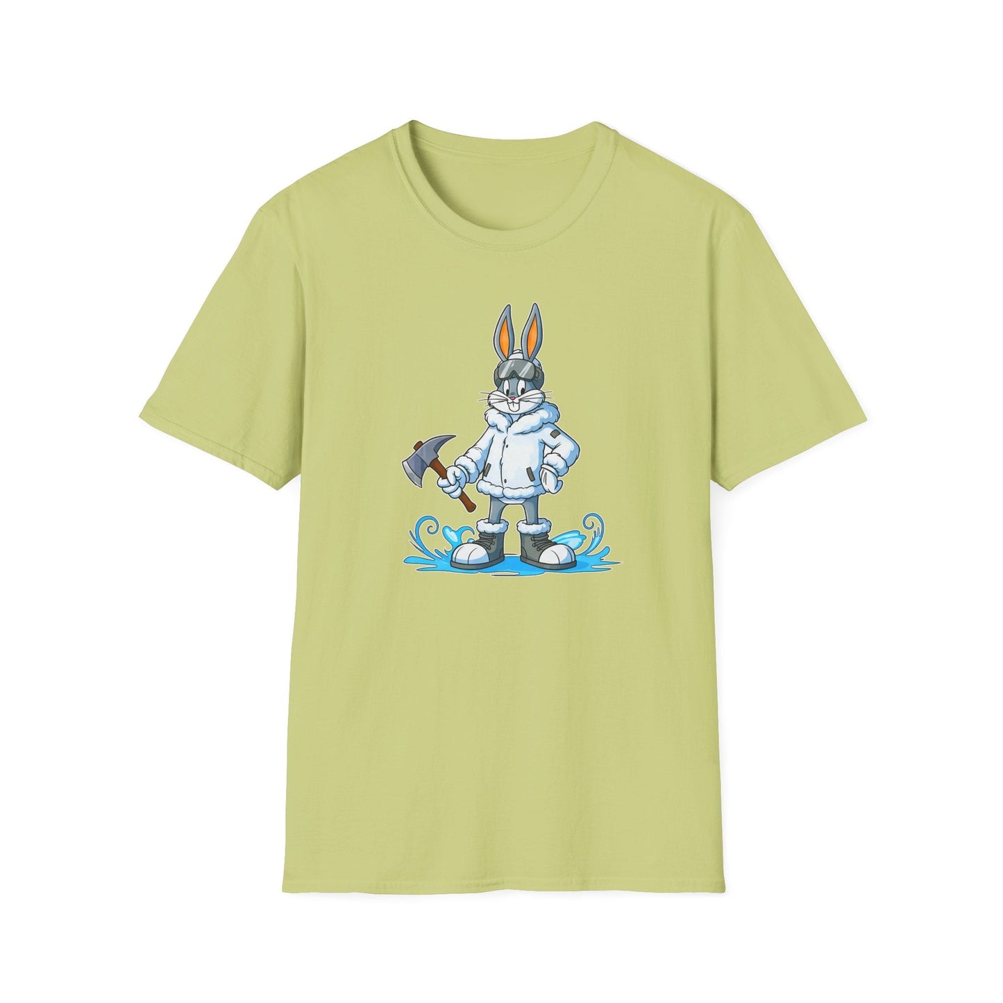 Bugs Bunny T Shirt Unisex Cartoon Animation Graphic Tee Softstyle Short Sleeve By Gildan 64000