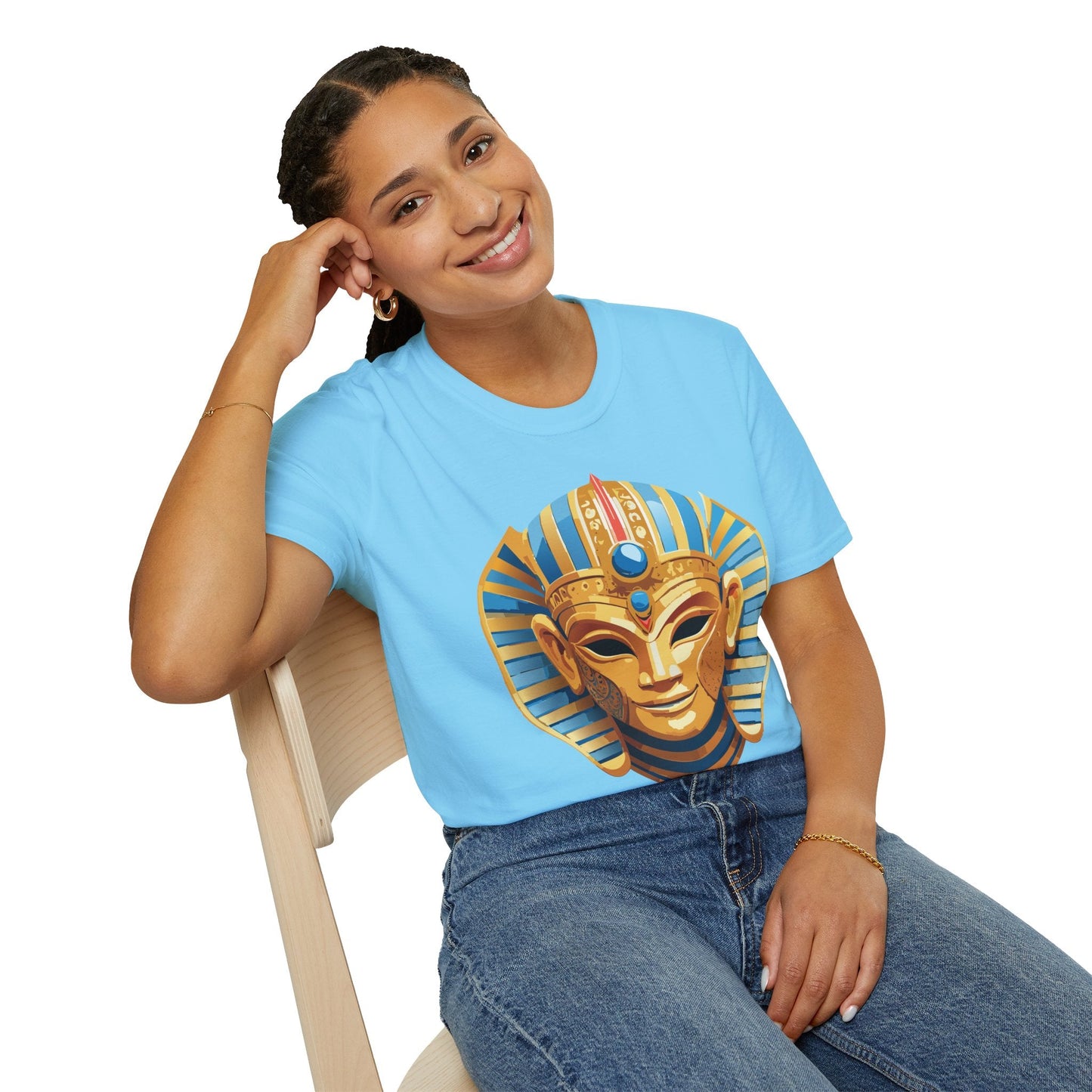 Mask Tee Shirt Unisex Masquerade Tee Softstyle Ring Spun Cotton Comfort For Everyday Wear
