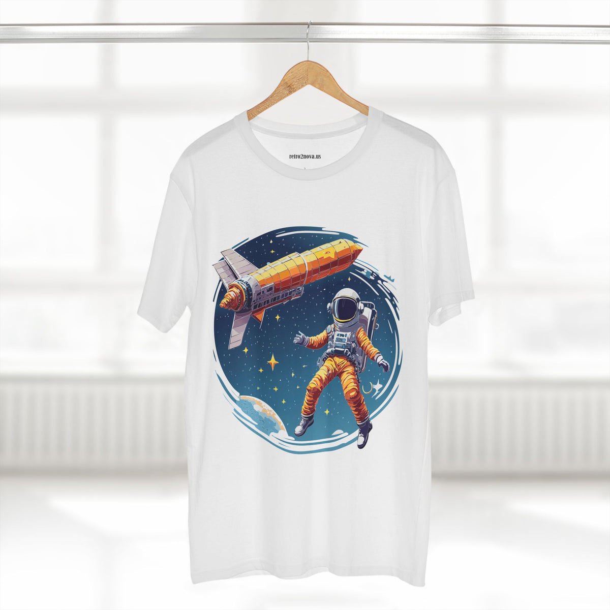 Cosmos Astronaut Graphic Tee Staple Unisex 100 Cotton Tee Shirt - CS-40