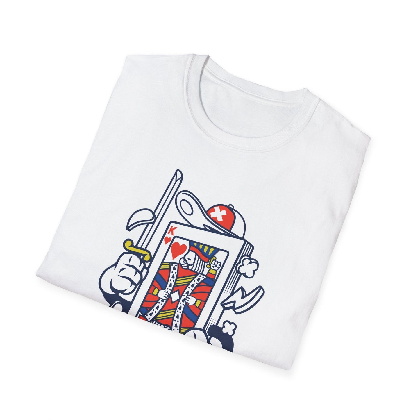 Cartoon T Shirt Animation T Shirt Funny Tee Shirt Unisex Gildan Softstyle 64000 Cotton Comfort