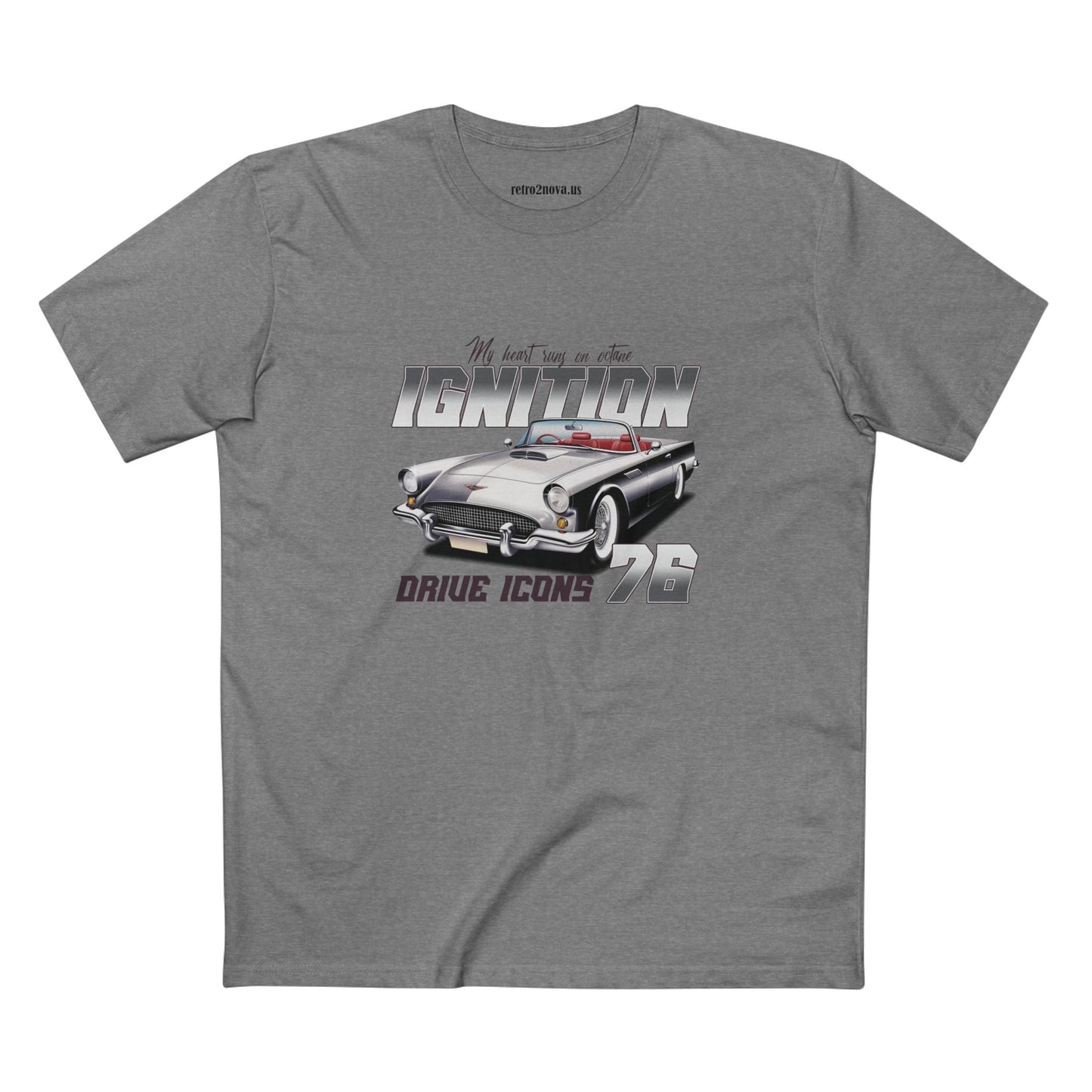 Retro Car Shirts Vintage Car Shirts RC11 Unisex Premium Cotton Tee With Original Art Design