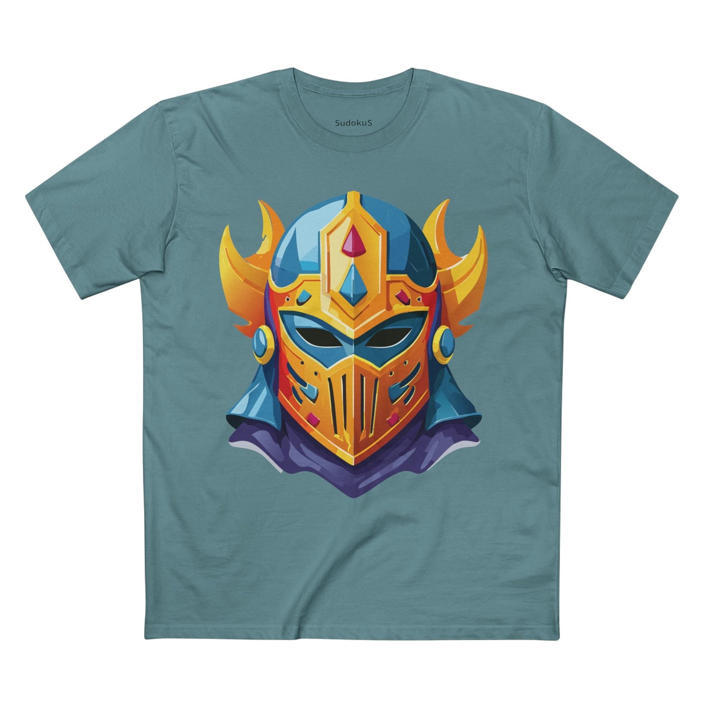 Mask Graphic Unisex 100 Cotton Staple Tee 15