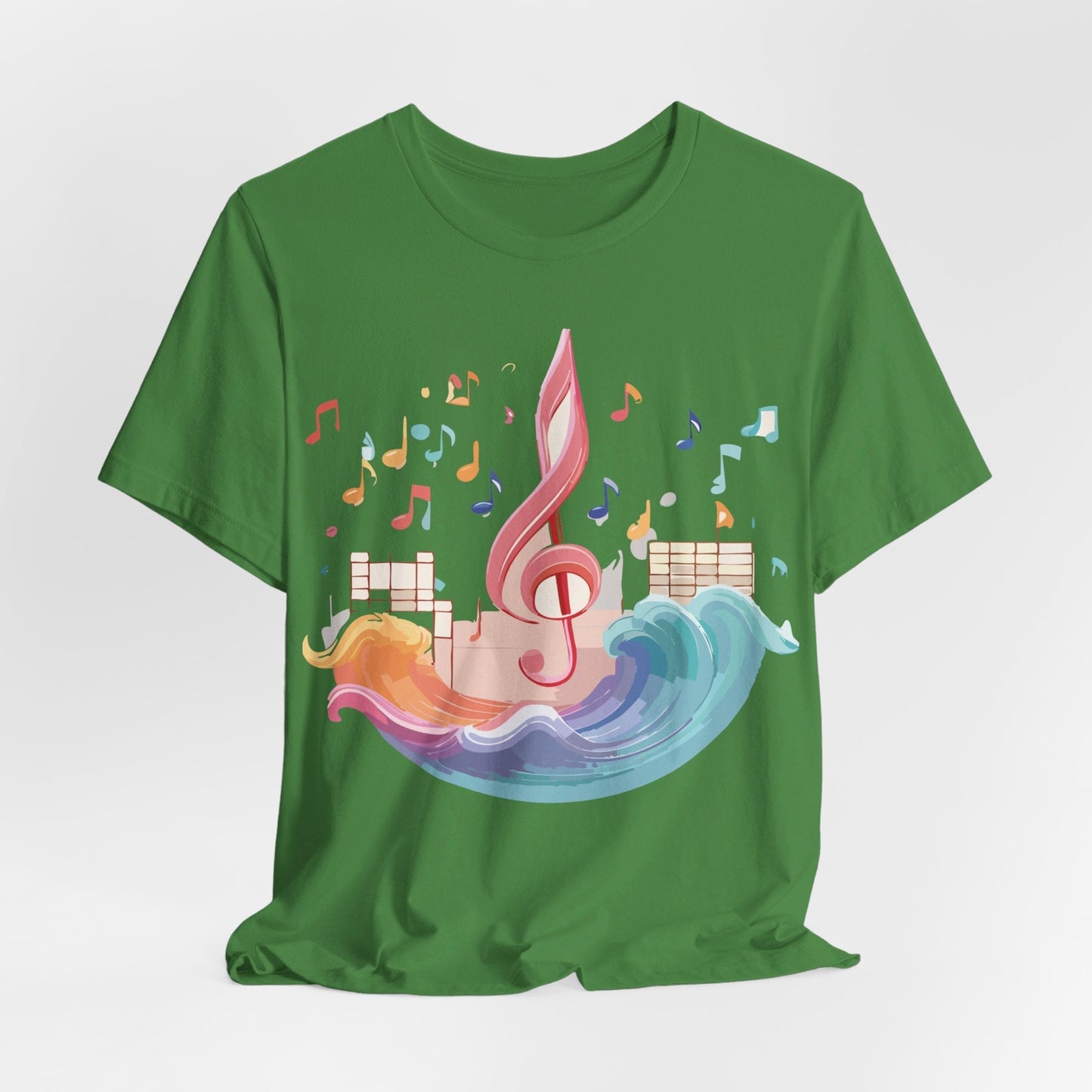 Adelpha Music Graphic T Shirt Unisex Short Sleeve Tee Vintage Inspired Art Design Premium