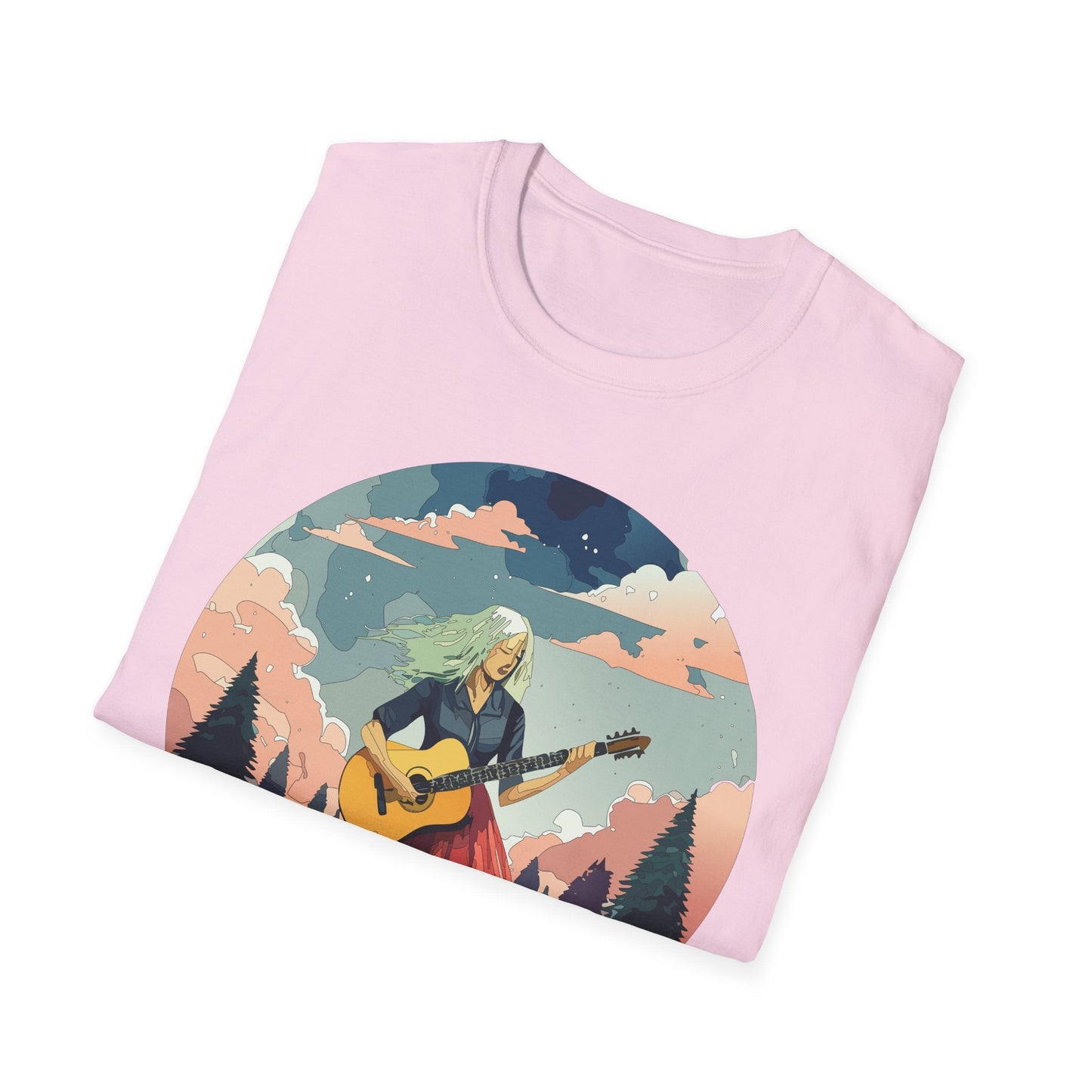 Womens Graphic T Shirt Art Design Ladies Tee Softstyle Gildan 64000 100 Percent Cotton