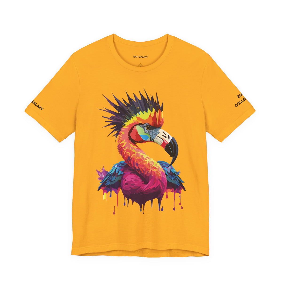 Animal Graphic Unisex Cotton Bella+Canvas Tee with Art Design b11