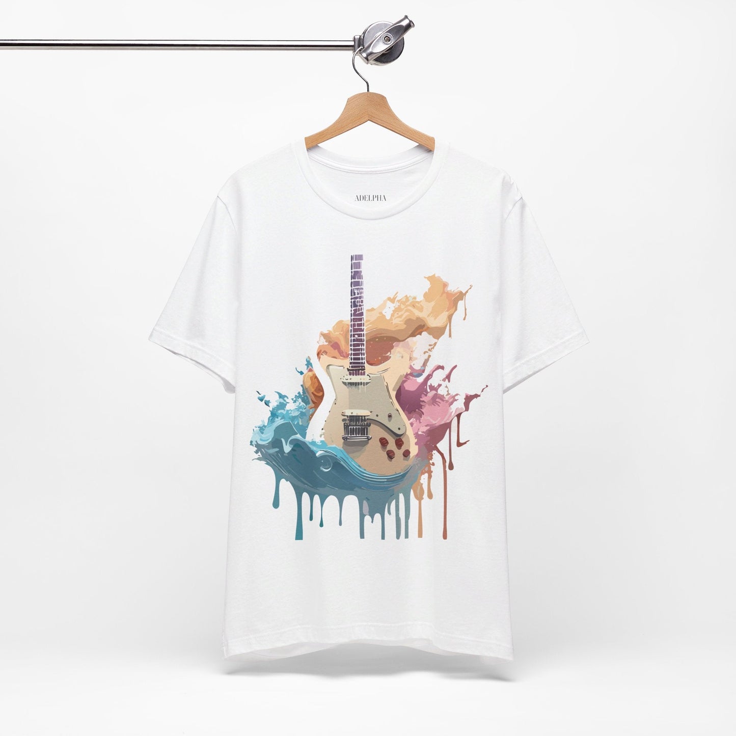 Adelpha Graphic Music T Shirt Unisex Vintage Inspired Art Tee With Original Artwork