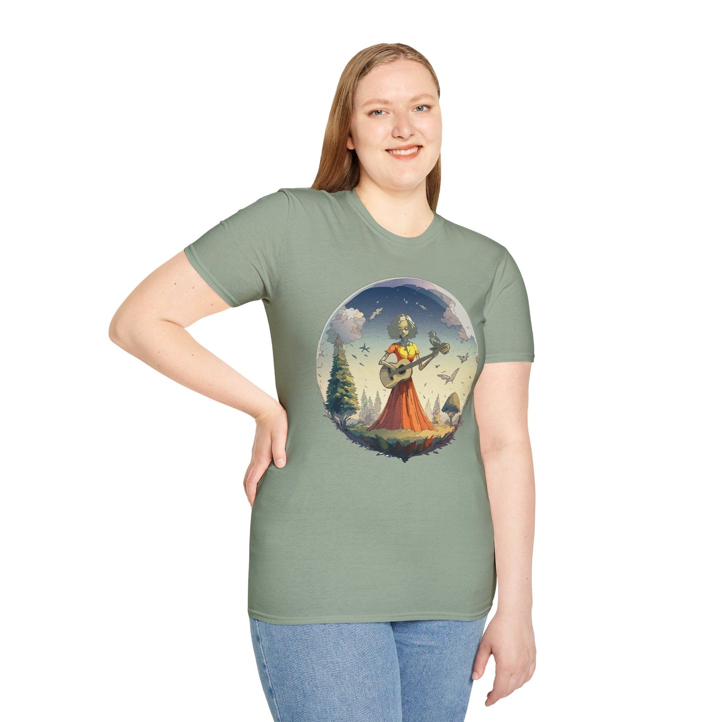 Womens T Shirts Ladies Graphic Tees Art Design Shirt Gildan Softstyle Tee Collection