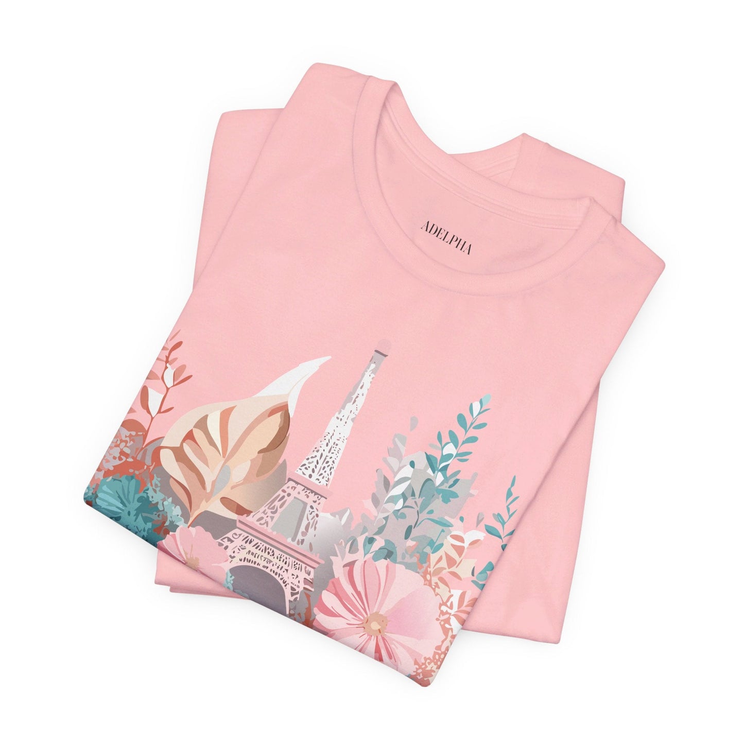 Adelpha Paris Graphic Tee Unisex Short Sleeve Shirt Vintage Art Design Premium Artwork