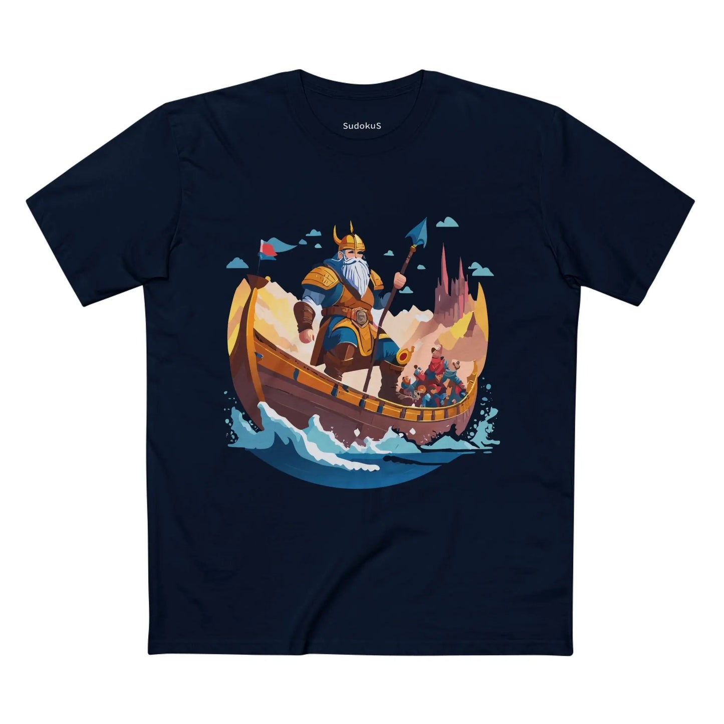 Viking Graphic Unisex 100 Cotton Staple Tee 29