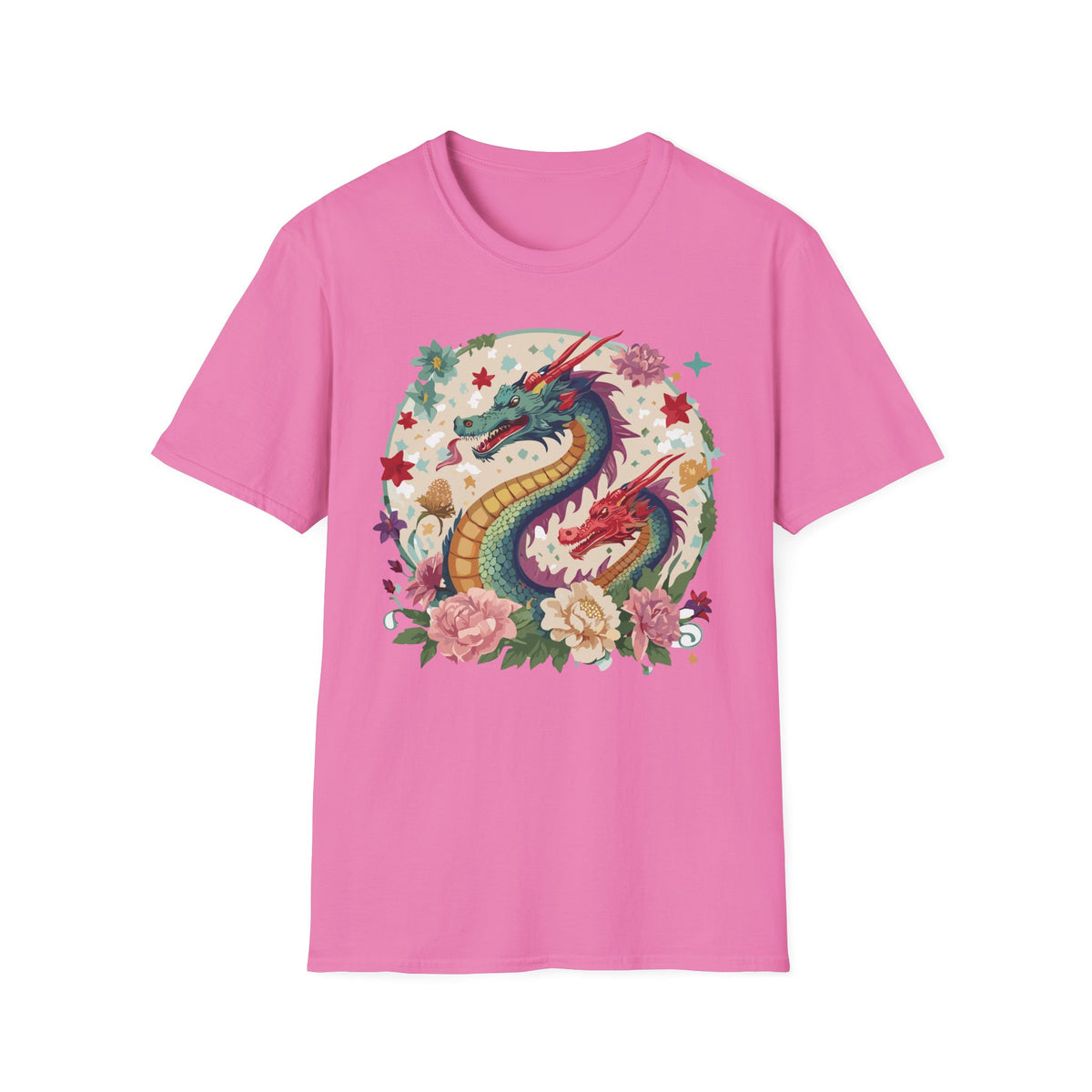 Dragon Graphic Tee Gildan Unisex 100 Cotton Tee Shirt with Animal a35