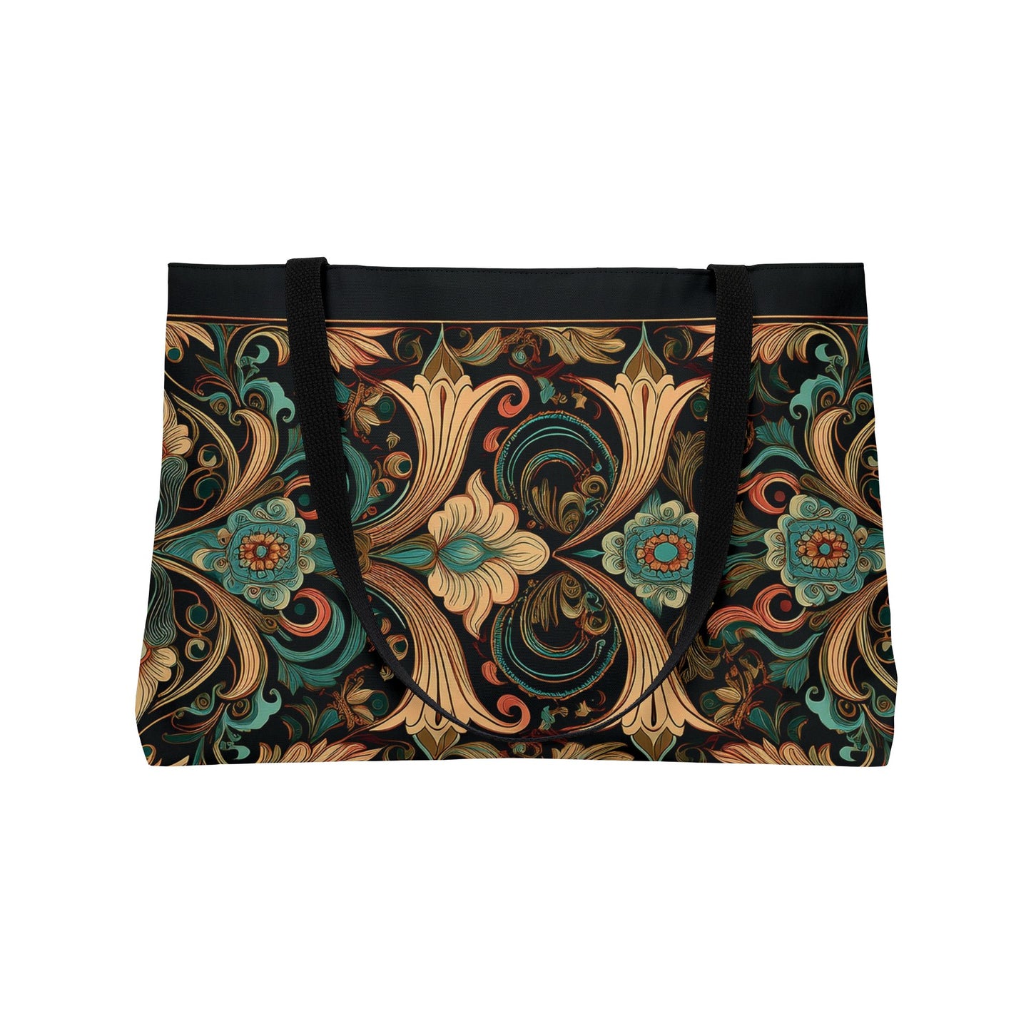 Ornament Print Big Bag High-Quality 100% Spun Poly 24x13 Canvas Art Bag OR-3