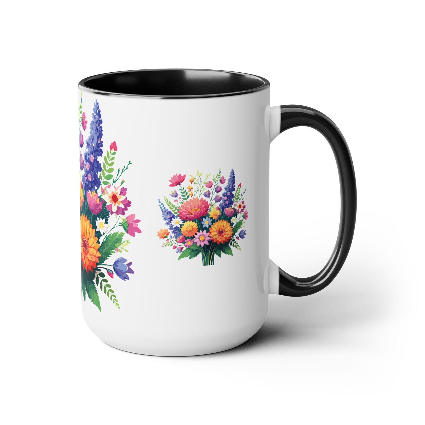 Floral Mug, Floral Cup
