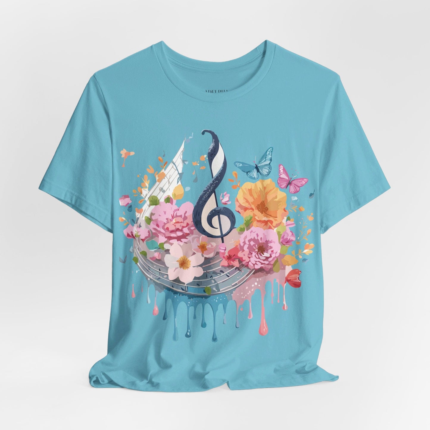 Adelpha Graphic T Shirt Unisex Jersey Short Sleeve Vintage Inspired Artwork Music Tee