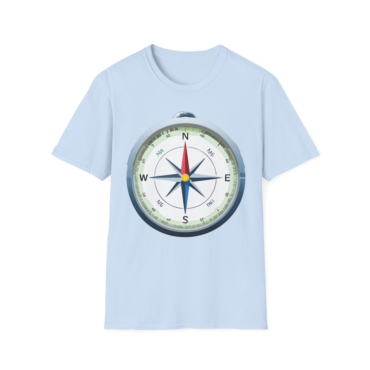 Compass Navigator Graphic Tee Unisex 100 Cotton 3