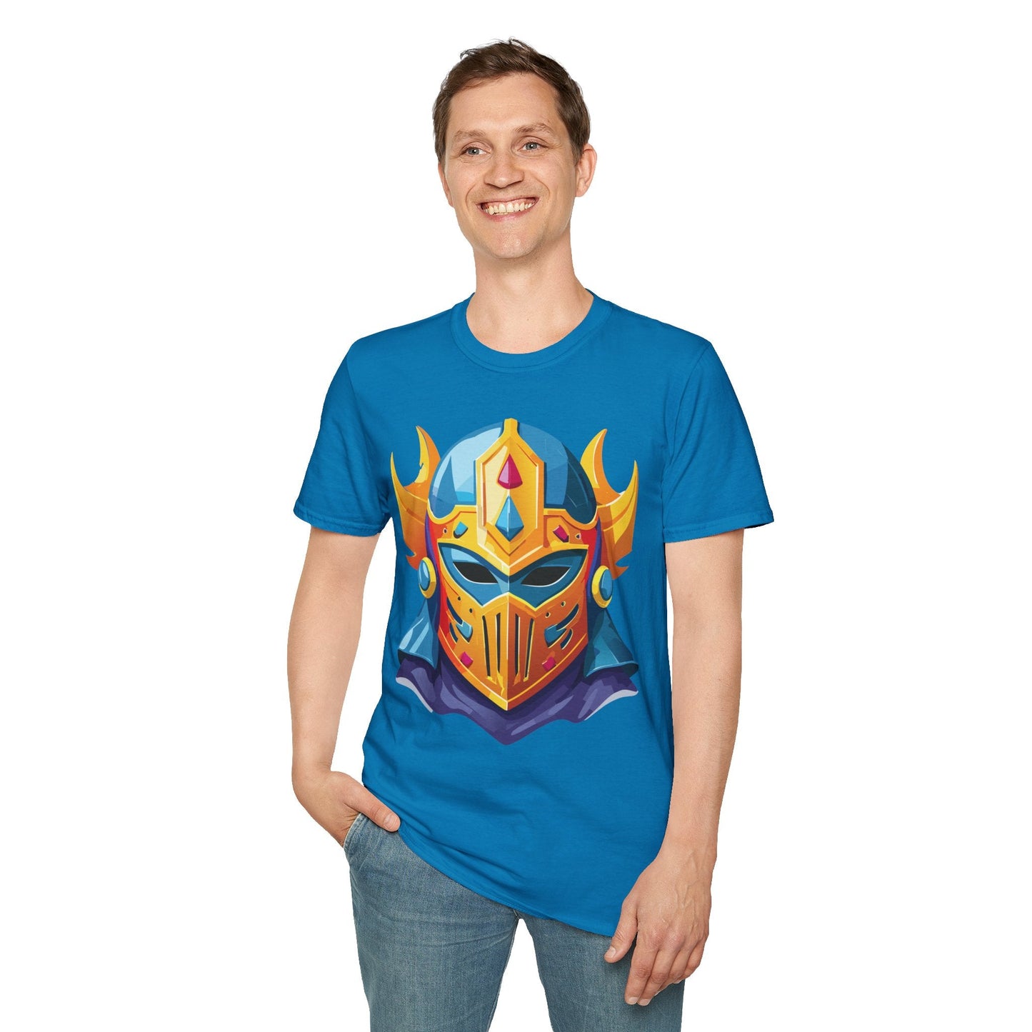 Mask Graphic Unisex Cotton Masquerade Design Artwork Tee 10