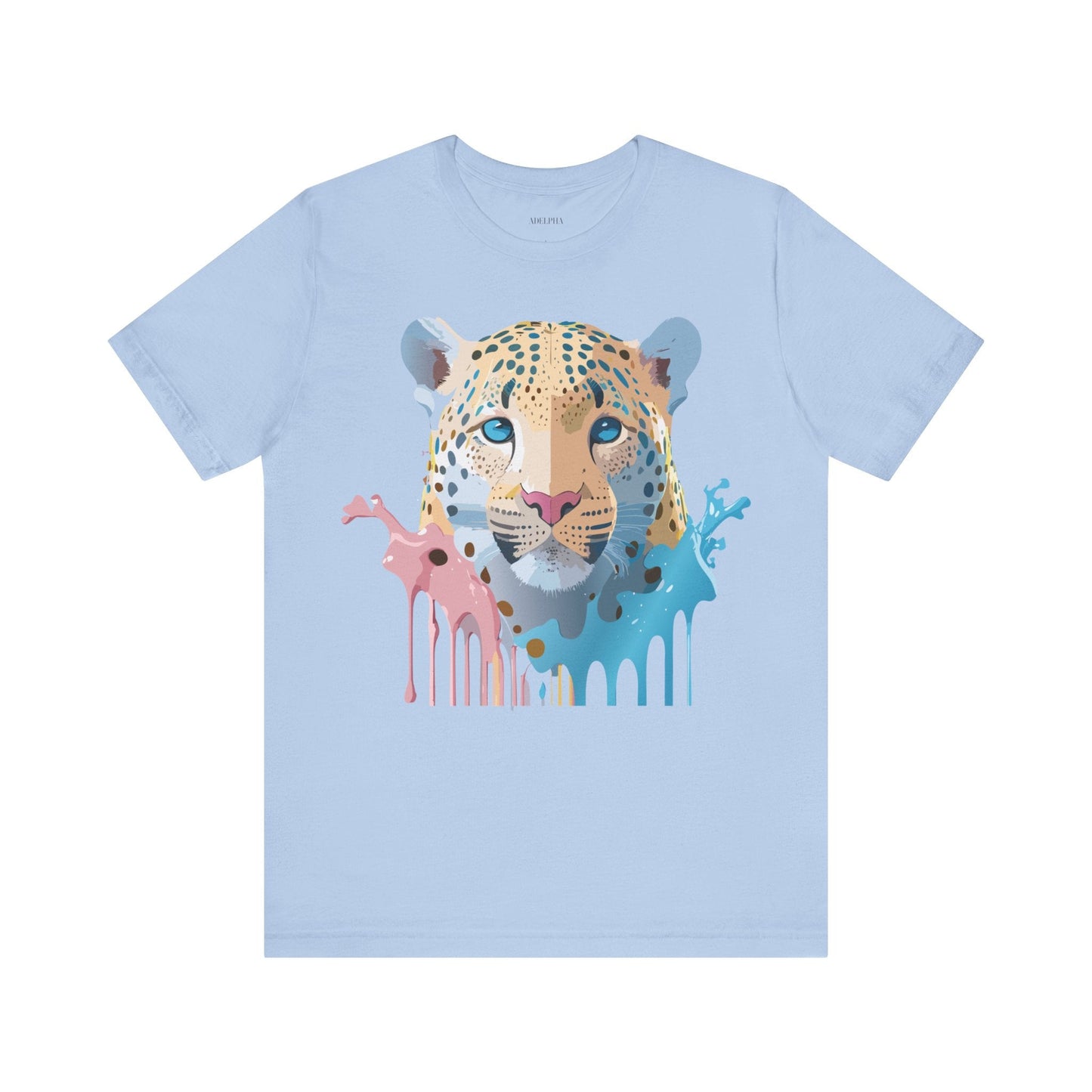 Adelpha Cheetah Graphic T Shirt Unisex Jersey Short Sleeve Vintage Art Tee