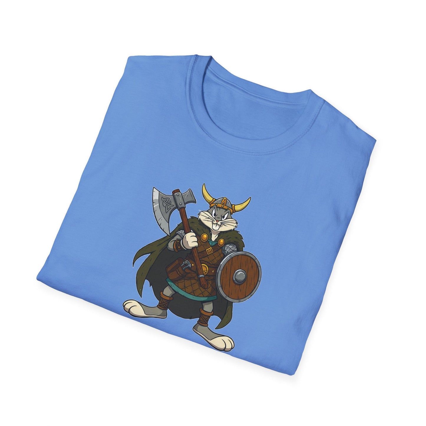 Bugs Bunny T Shirt Cartoon Design Unisex Graphic Tee Gildan Softstyle 64000 Animation Artwork