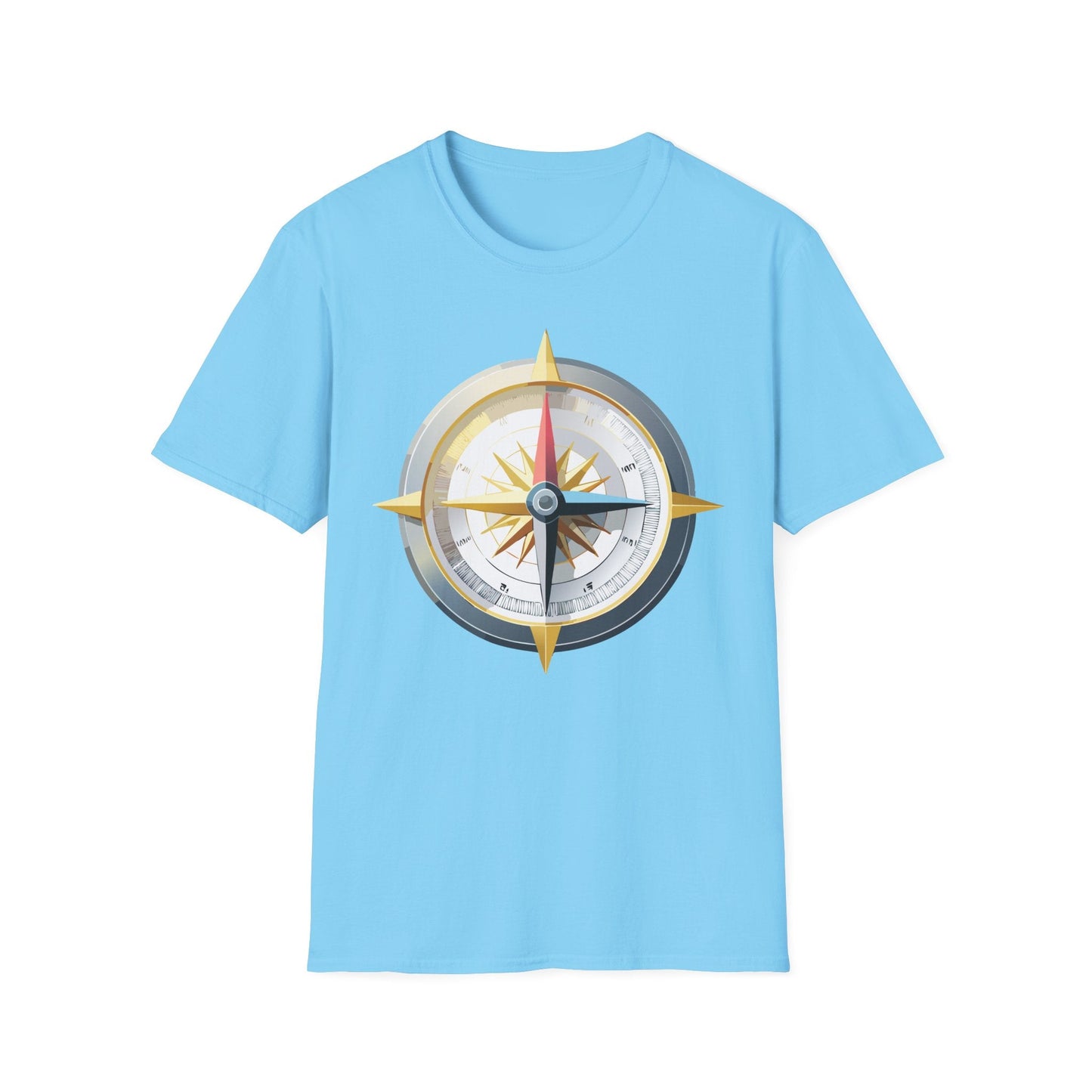 Compass Navigator Graphic Tee Unisex 100 Cotton 9
