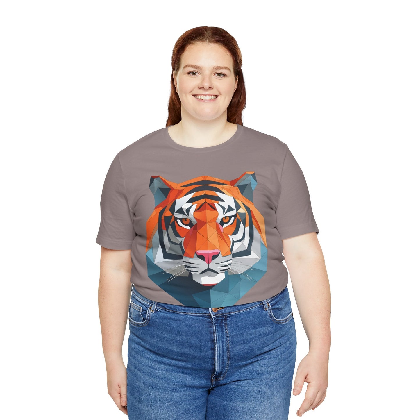 Unisex Animal Artwork Tee Shirt With Wild Animals Design For Everyday Wear And Comfort