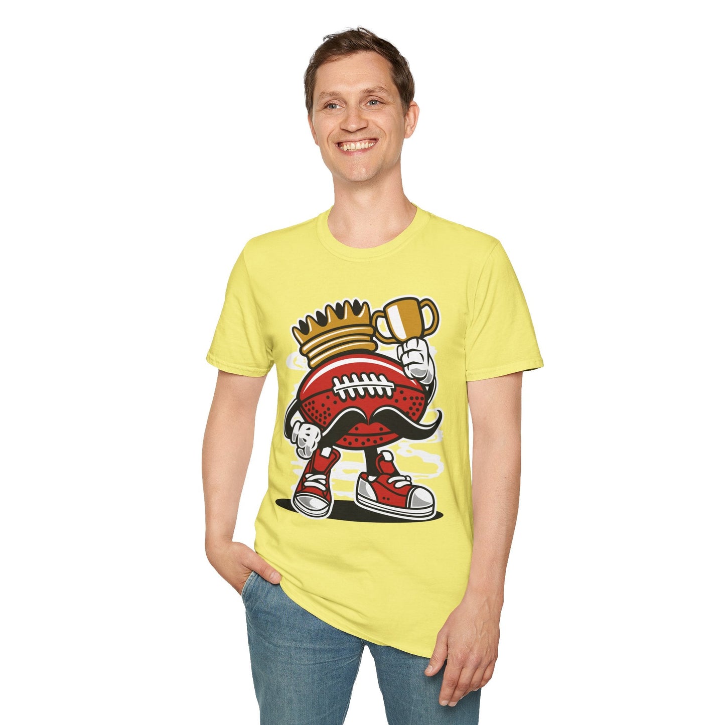 Cartoon T Shirt Animation T Shirt Funny Graphic Tee Unisex Softstyle Gildan 64000 Ringspun Cotton