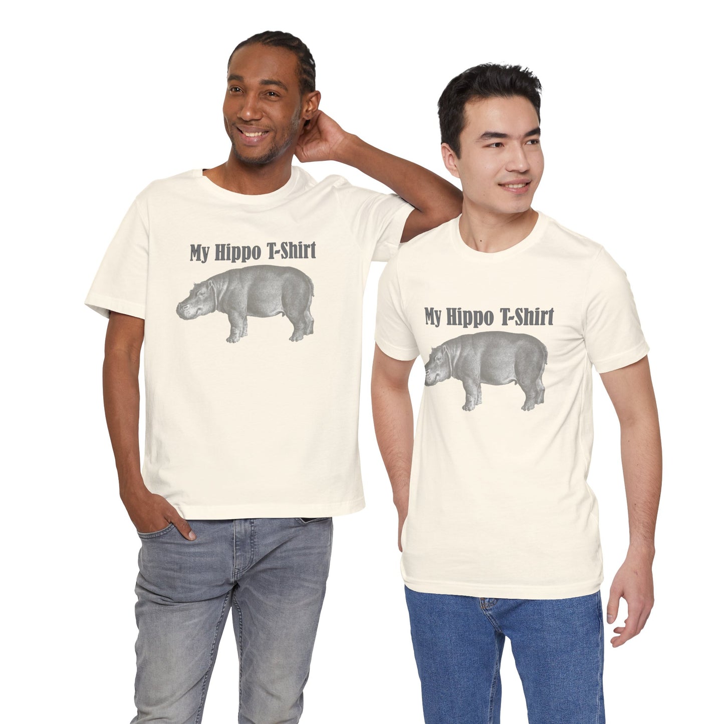 Unisex Tee Shirt with animals Print