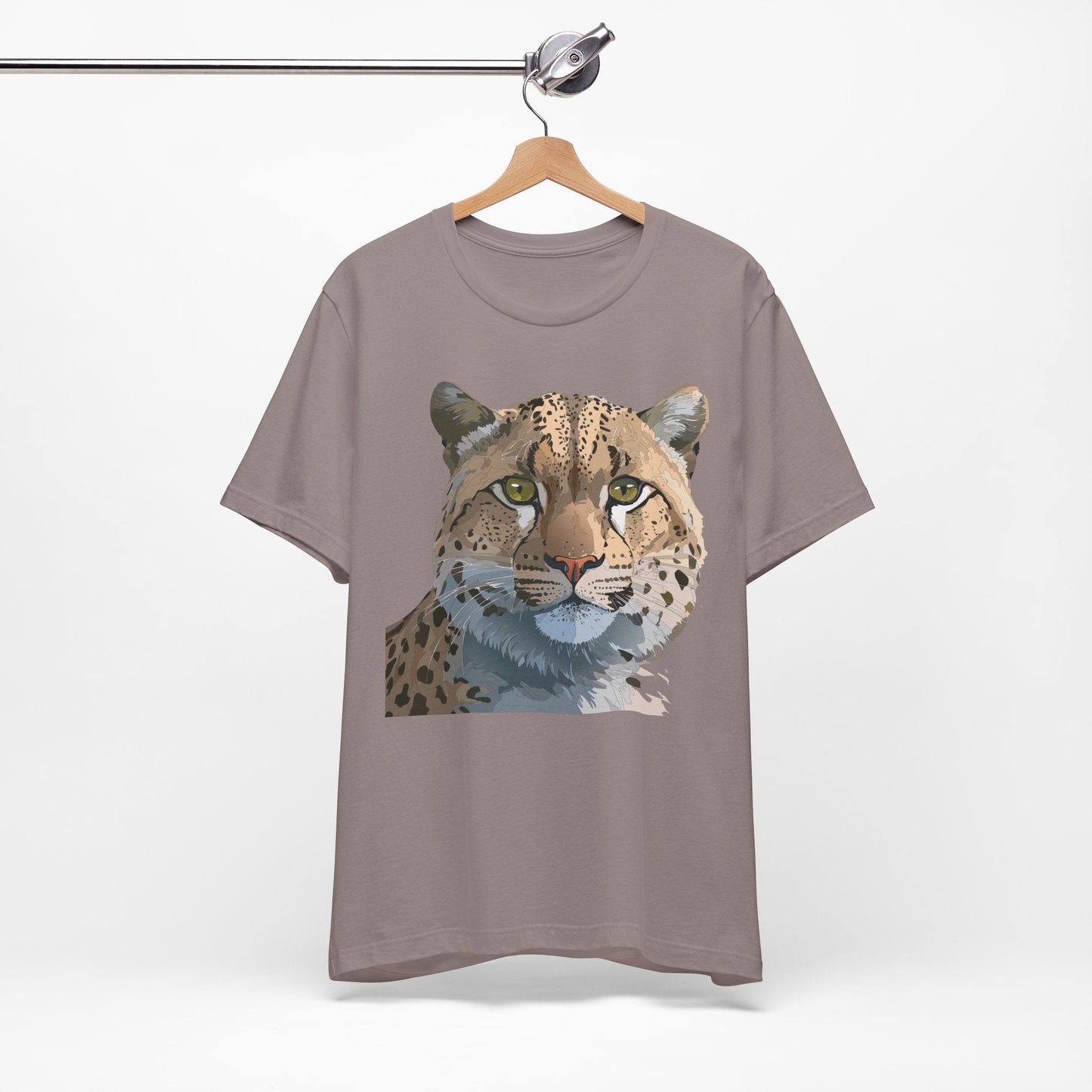 Unisex Animal Shirt With Animals Art Design Tee Short Sleeve Wildlife Print Tee Shirt
