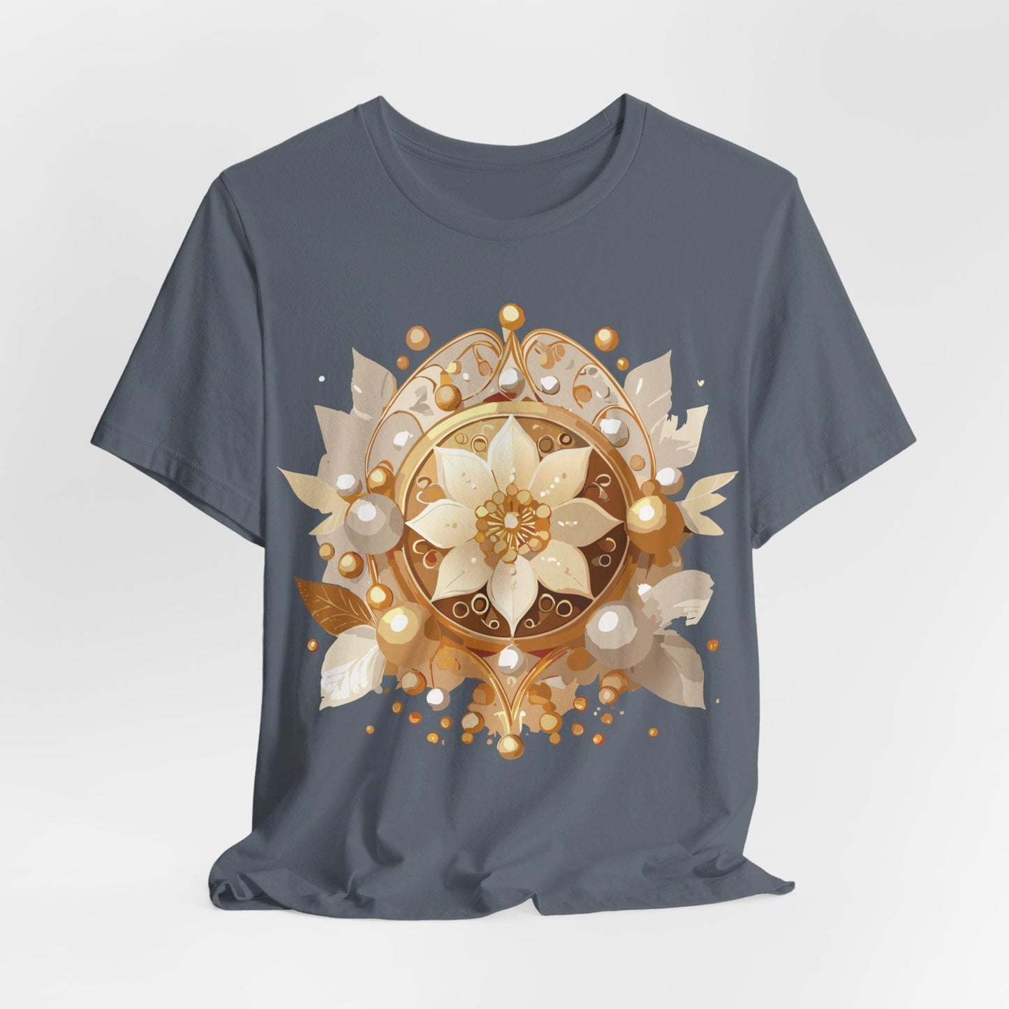 Jewelry Graphic Unisex 100 Cotton Vintage Treasure Art T-Shirt 47