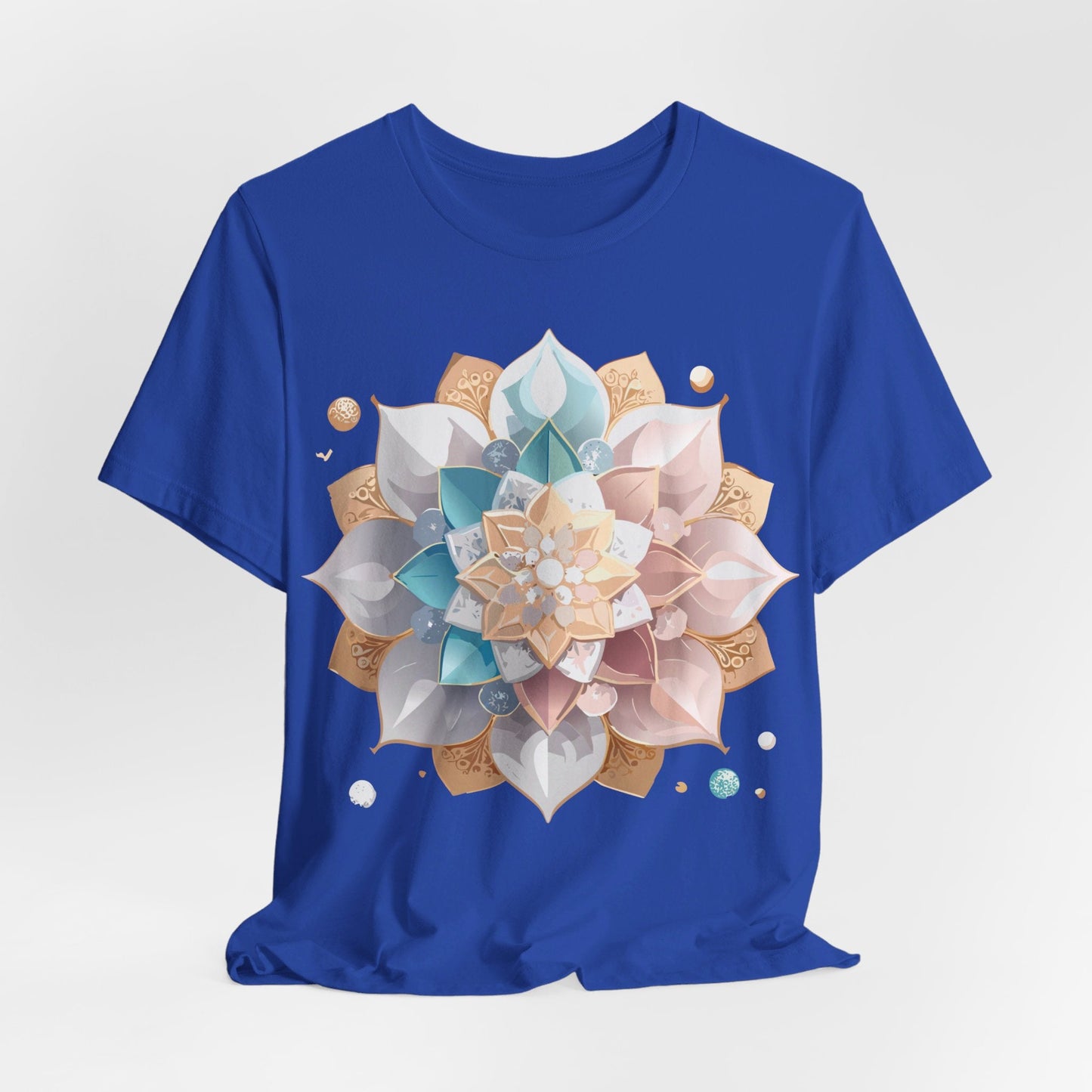 Mandala Graphic Tee Unisex Vintage Inspired Art Design Shirt By Adelpha Premium Artwear