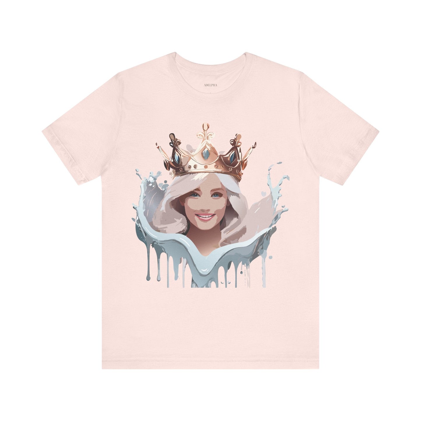 Queen Graphic Tee Unisex Jersey Short Sleeve Vintage Inspired Adelpha Art Design