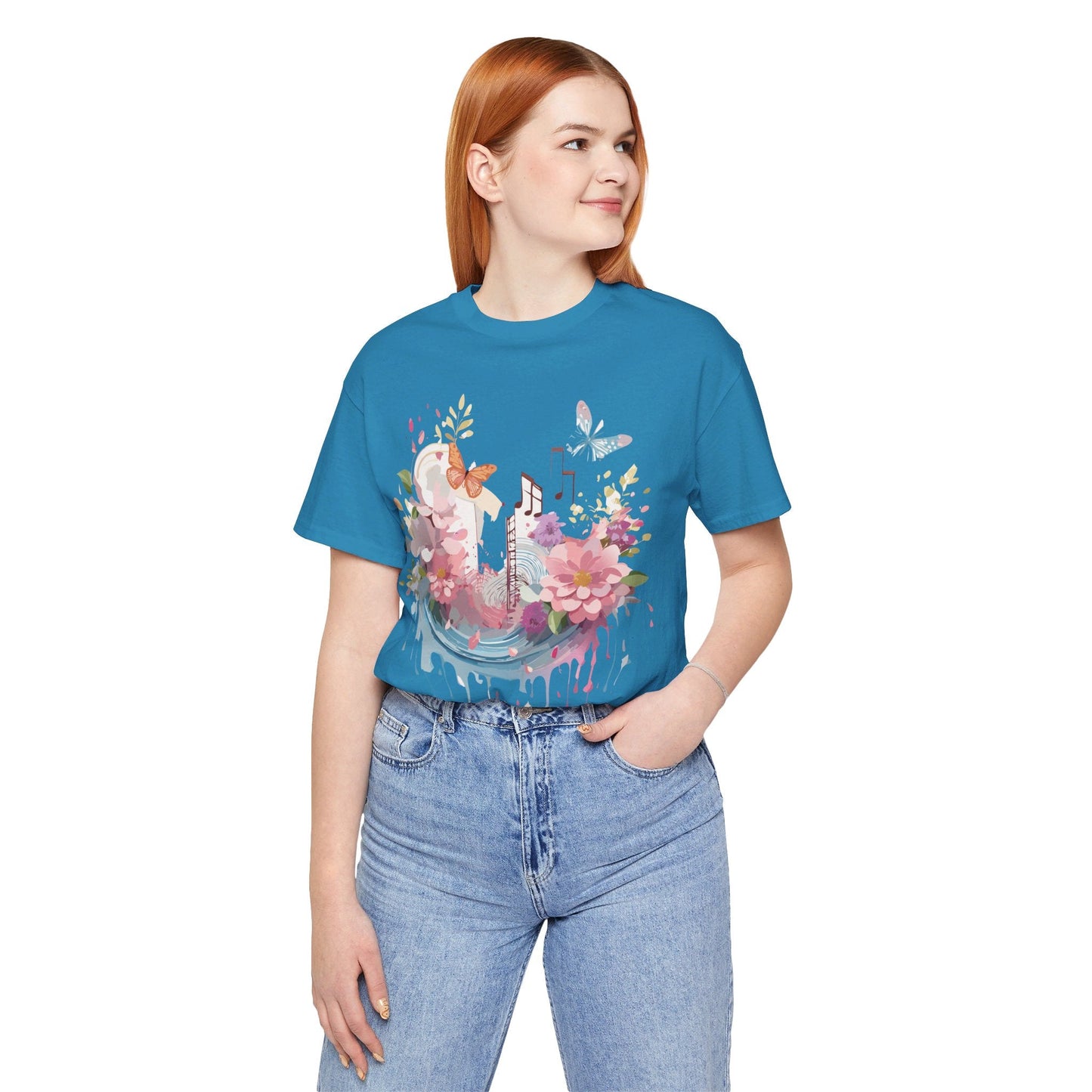 Adelpha Vintage Inspired Graphic T Shirt Unisex Short Sleeve Art Tee Premium Quality