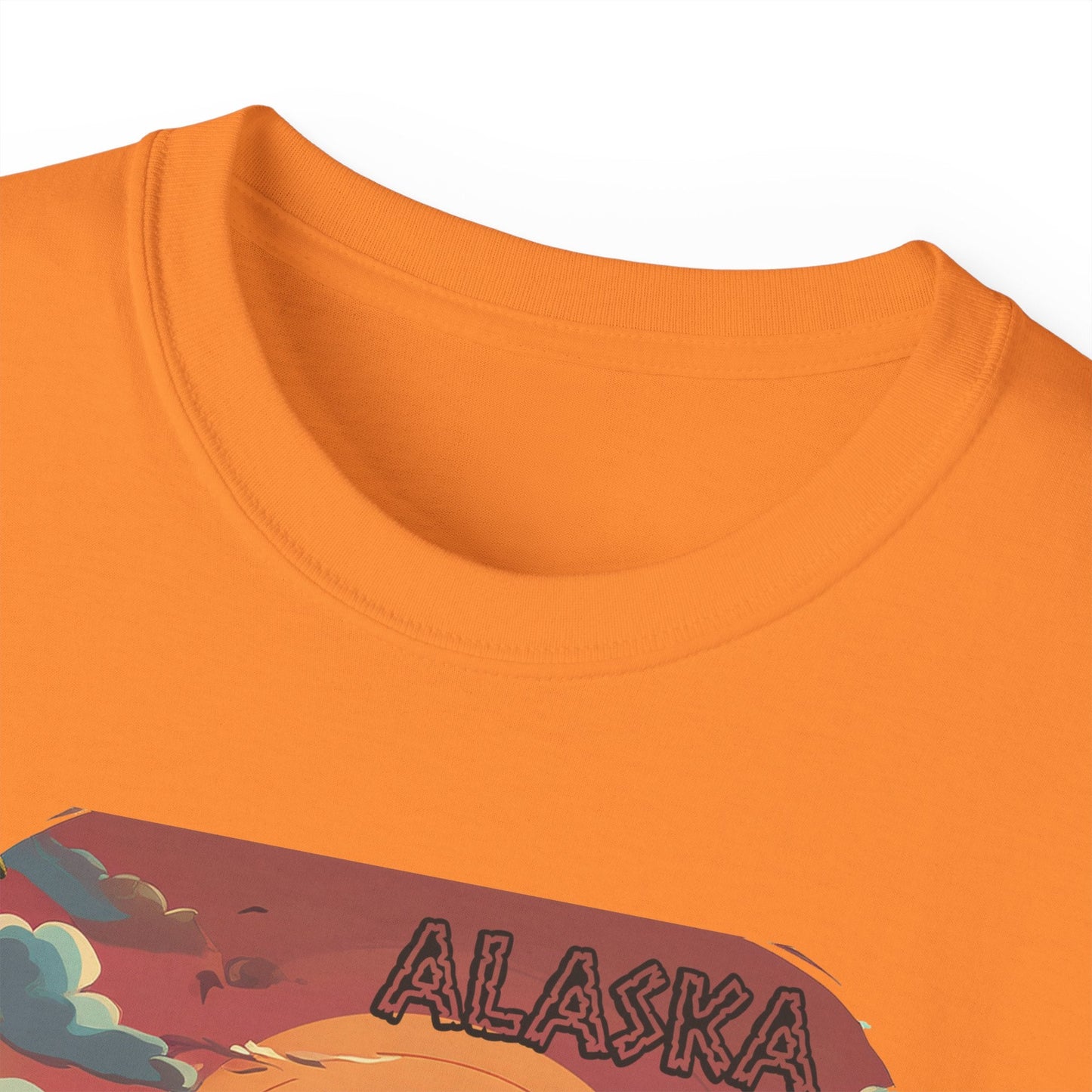 Alaska Graphic Unisex Cotton T‑Shirt 3