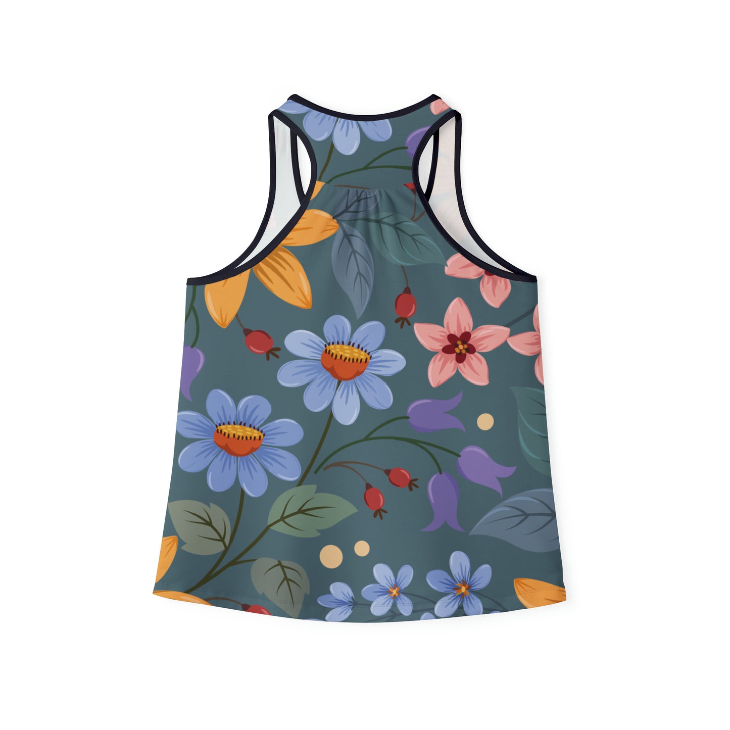 Summer Tank Top with floral prints