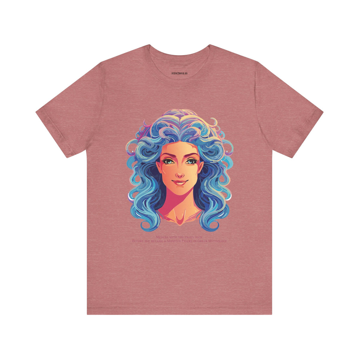 Goddess Graphic Unisex Cotton Bella+Canvas Tee with Medusa