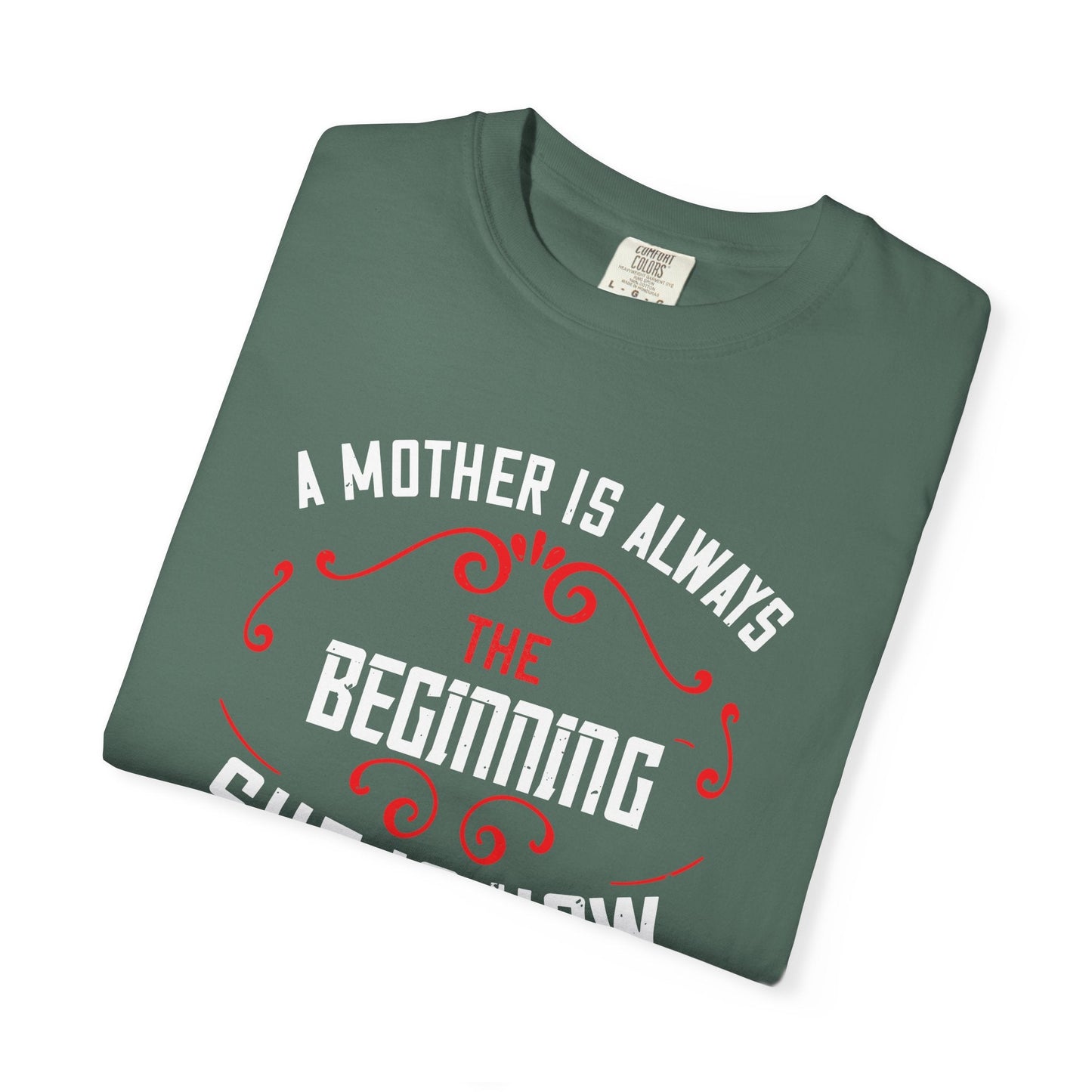 Mom T-shirt Mother Day Mama Tee Unisex Comfort Colors Garment-Dyed Cotton h53