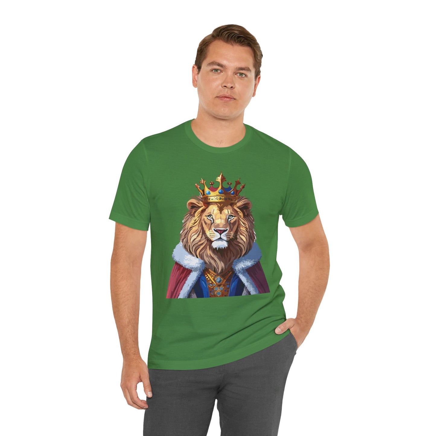 Unisex Animal Tee Shirt With Wild Animal Art Design Softstyle Comfort Tee Gildan 64000